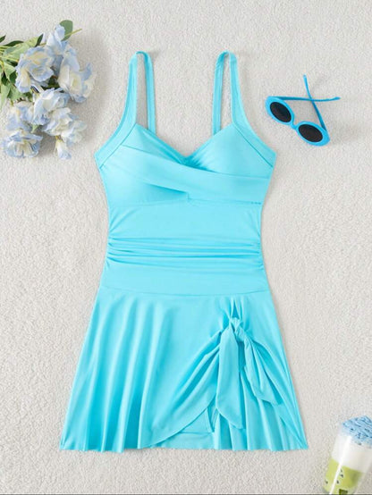 Maillot de bain croisé au dos