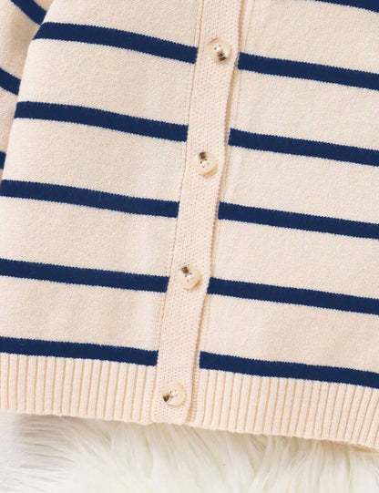 Cardigan rayé Jeune garçon
