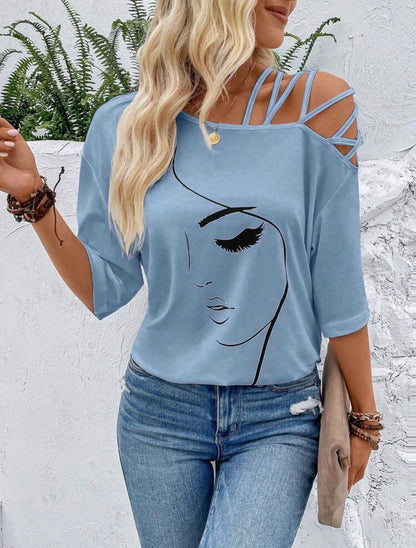 T-shirt - Figure Azul