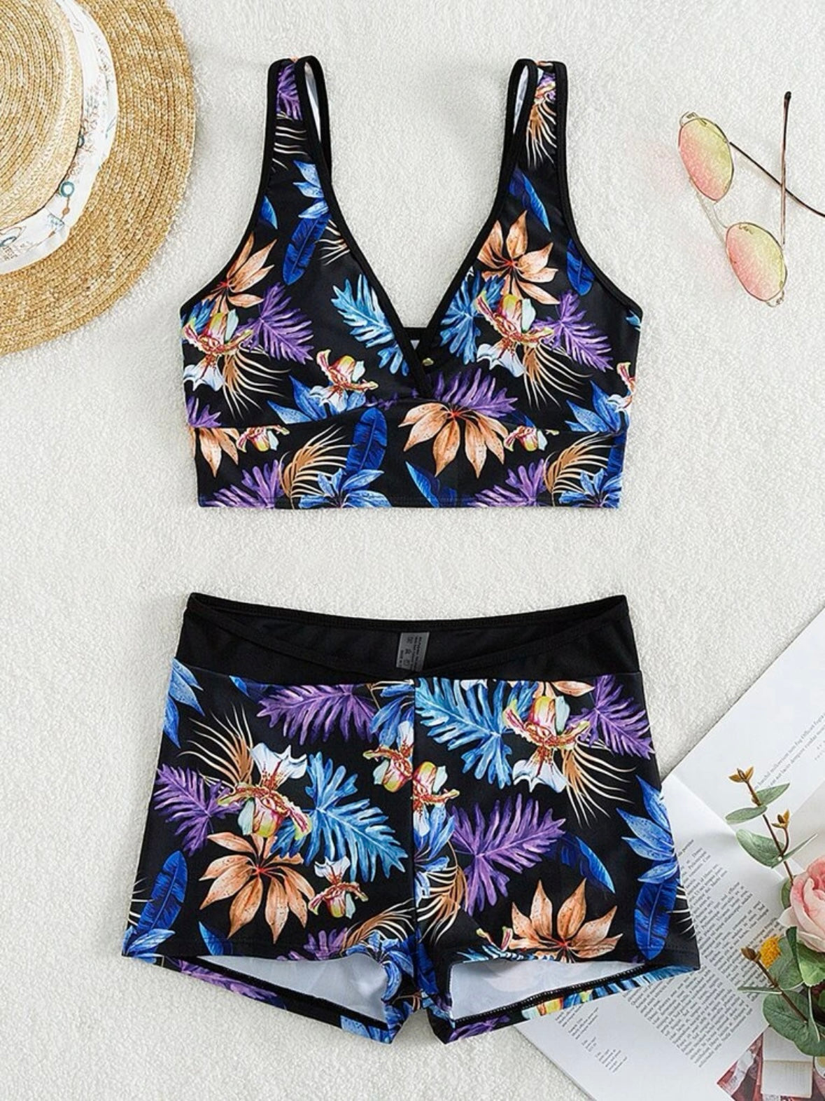 Tankini V waist