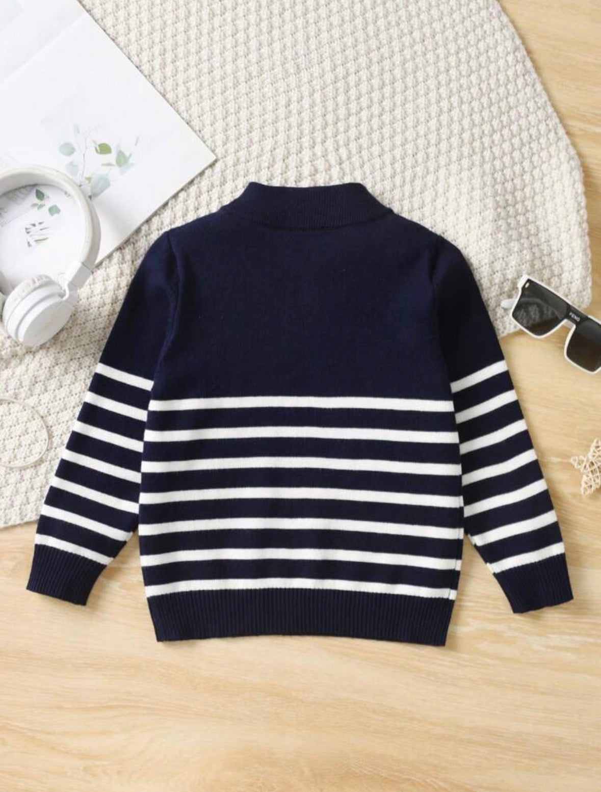 Pull classique - Col zippé