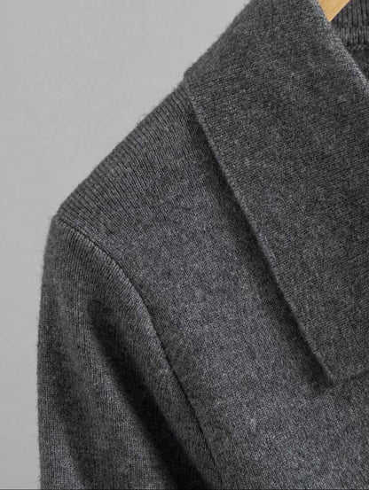 Pull col roulé