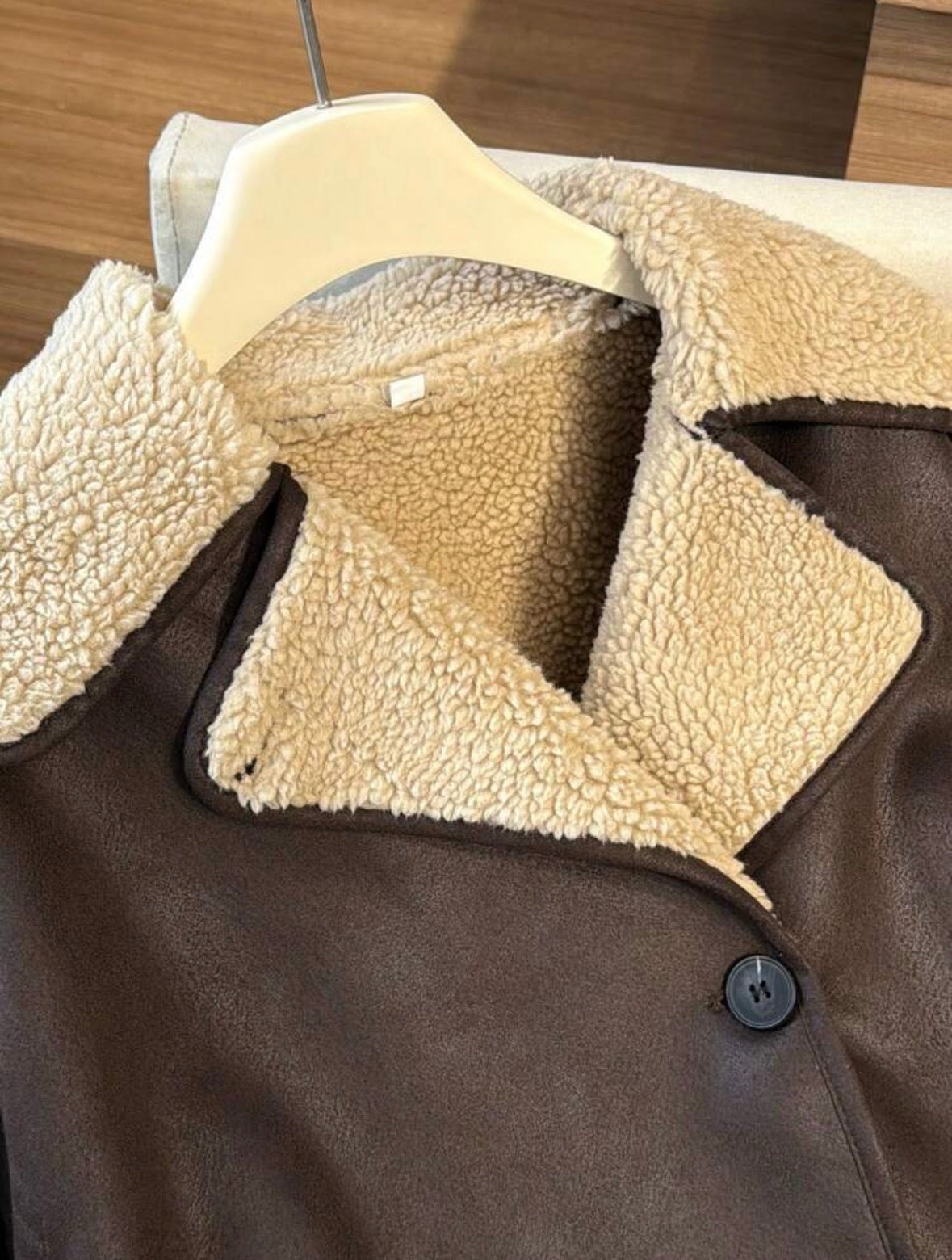 Veste en polaire - Marron foncé