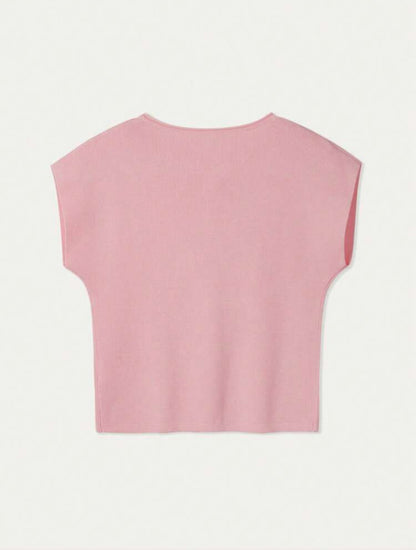 Débardeur minimaliste rose