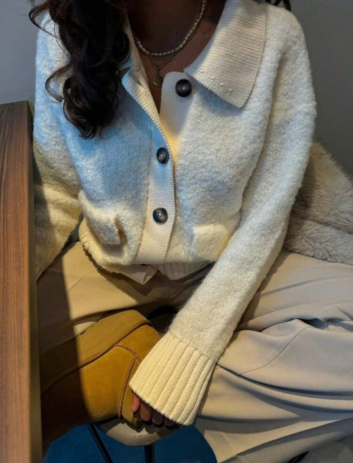 Cadigan - Blanc