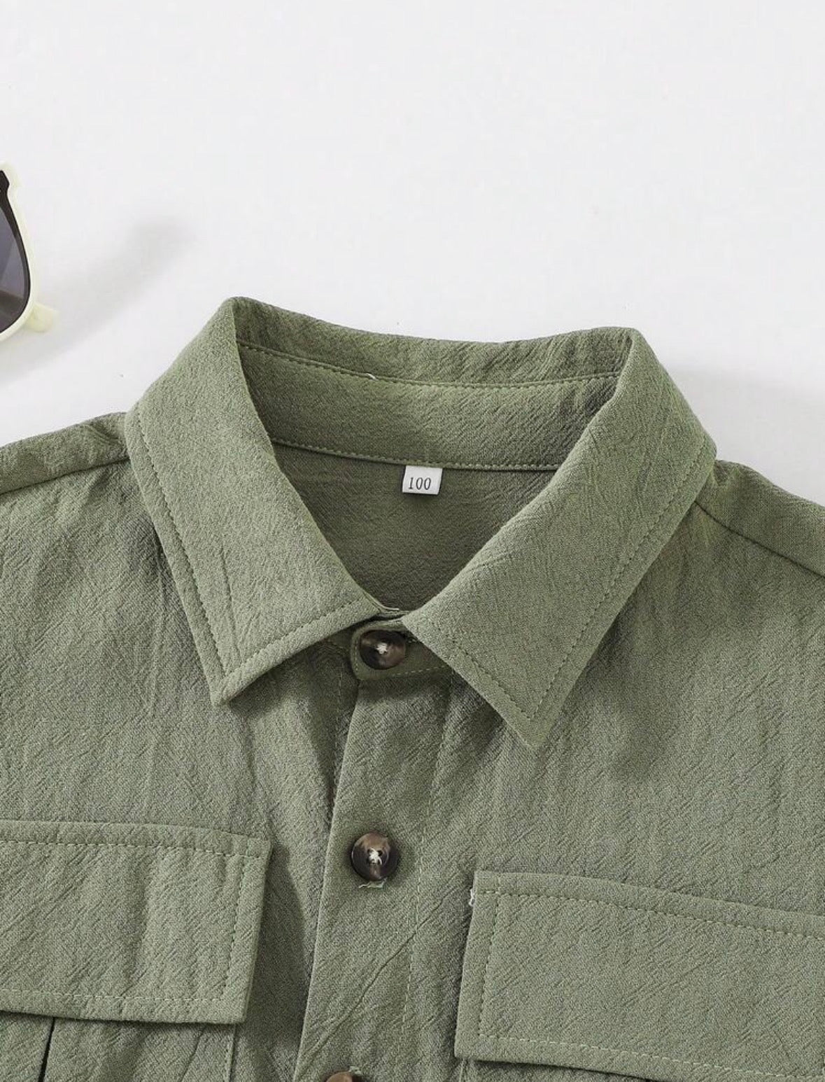 Combinaison vert militaire