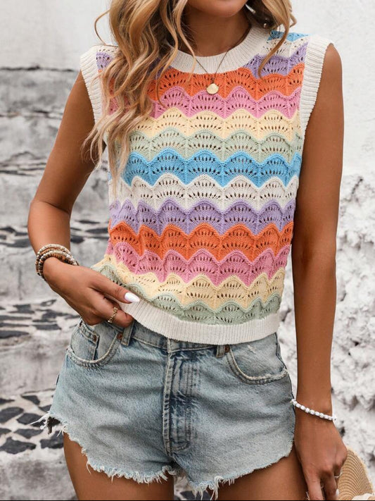 Gilet tricoté