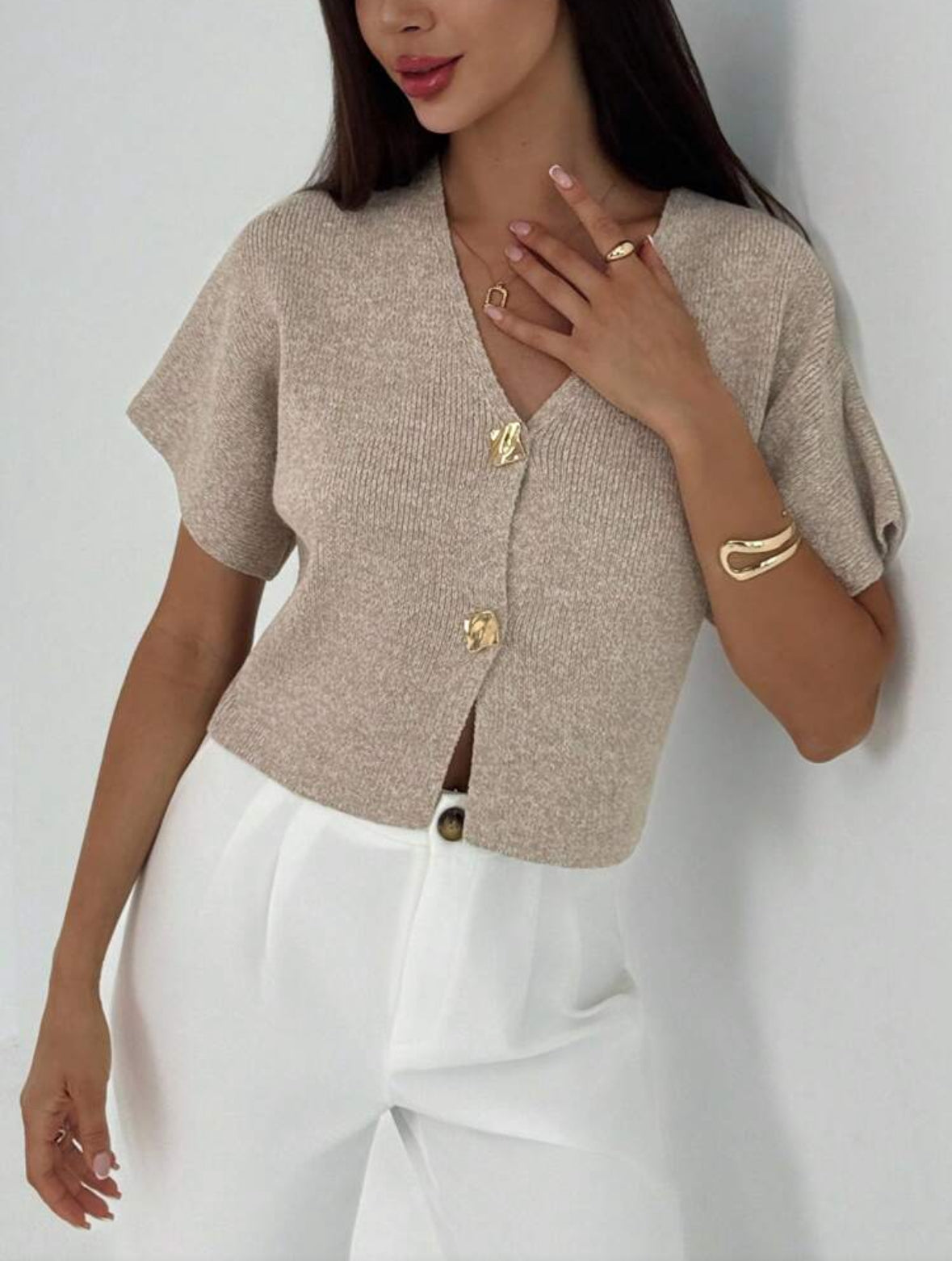 Cardigan lara Manches courtes