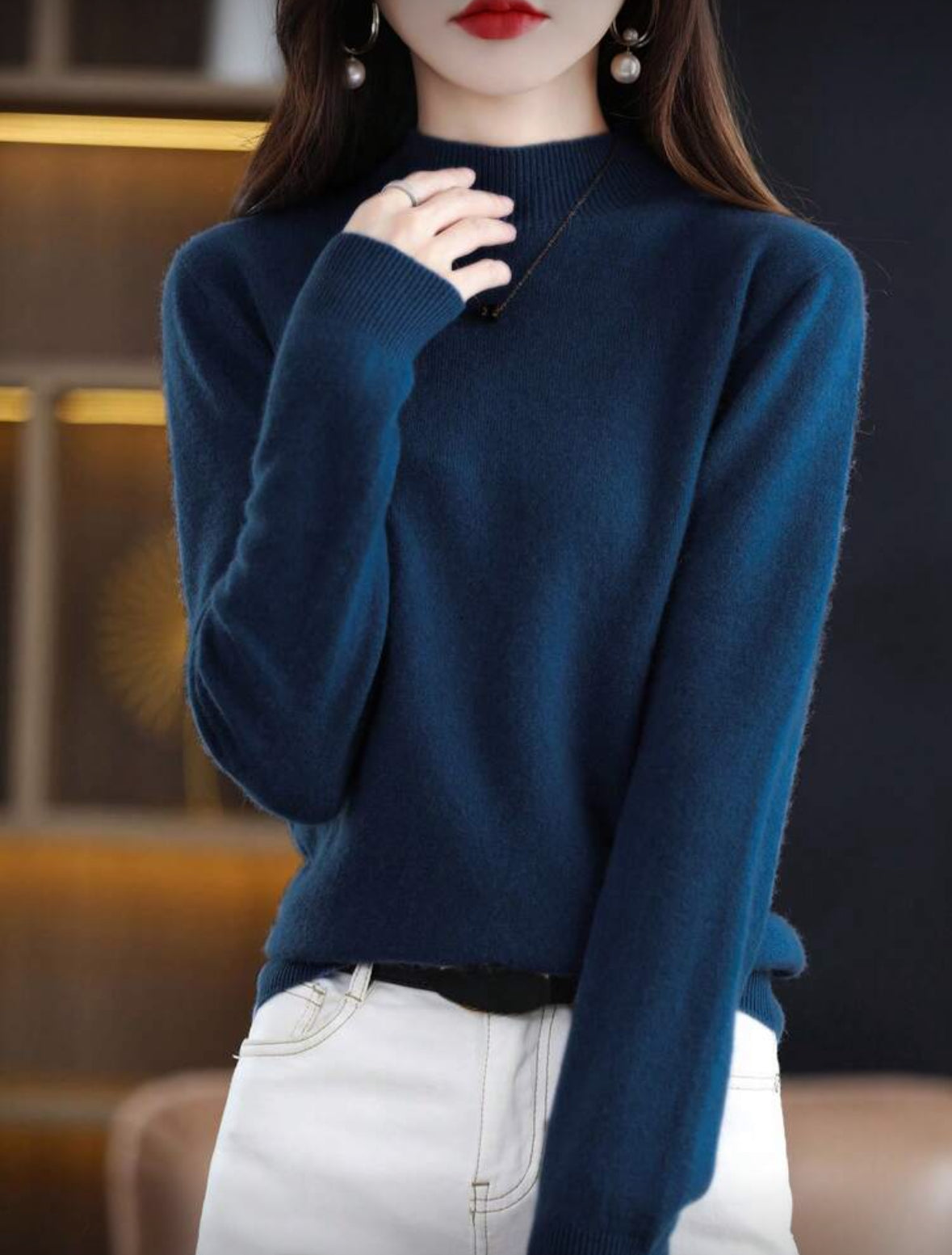Pull en laine mérinos 100%