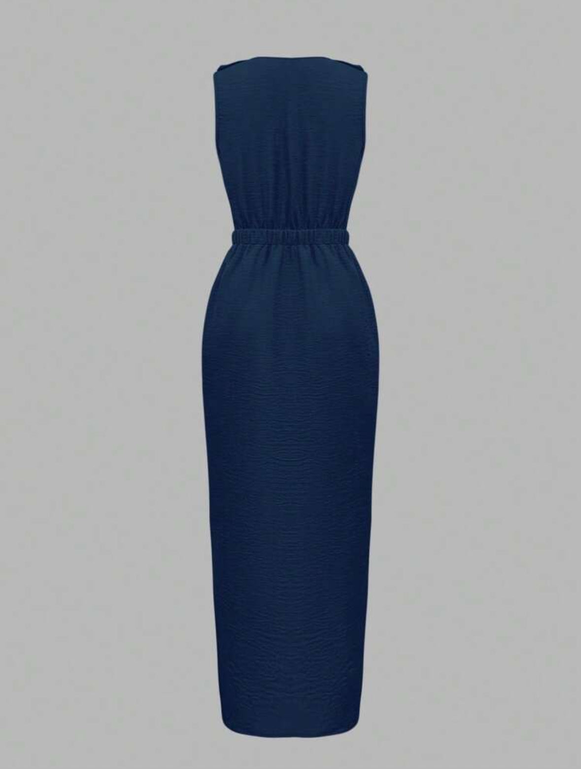 Robe d'été avec poches en biais