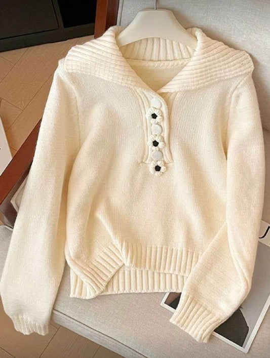 Tricot casual manches longues