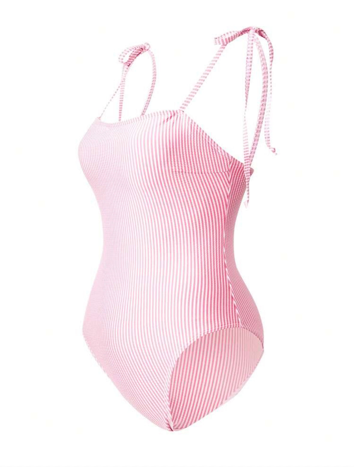 Maillot de bain une pièce rayé
