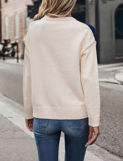 Pull à épaules tombantes