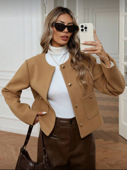 Veste courte minimaliste