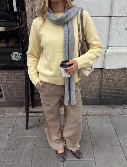 Pull Tricot - Jaune