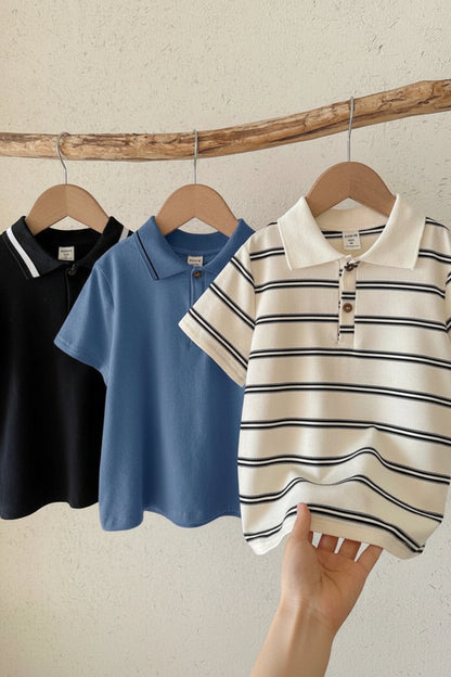 3 pièces Polo jeune garçon