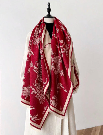 Châle vivaldi (red)