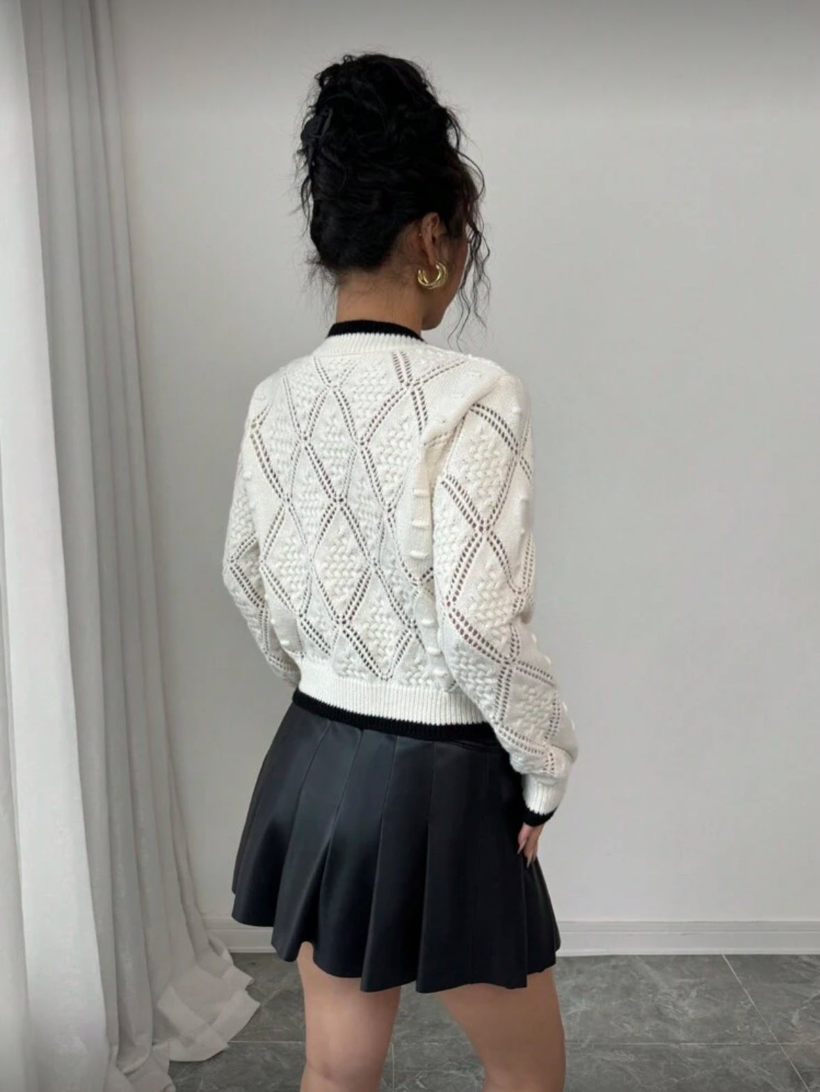 Pull décolleté en V