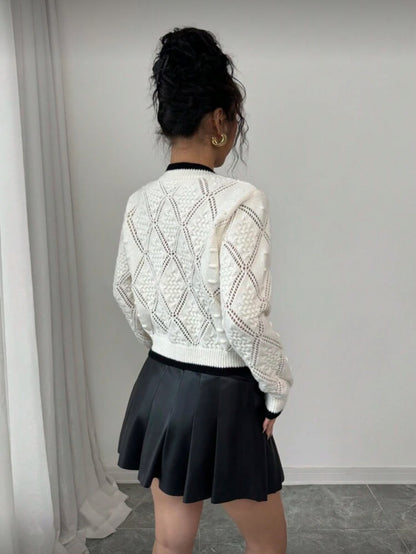 Pull décolleté en V