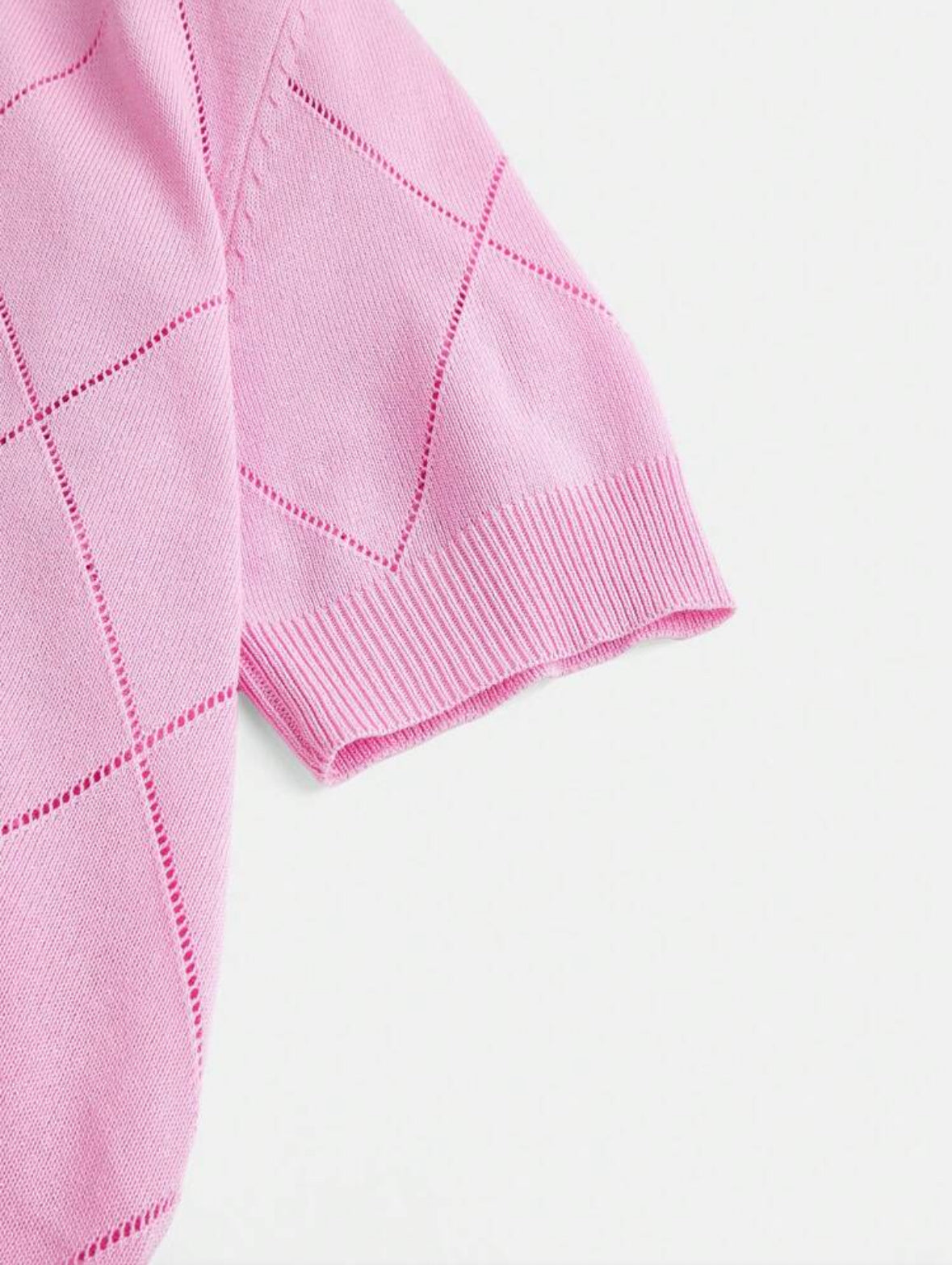 Polo collar diamond