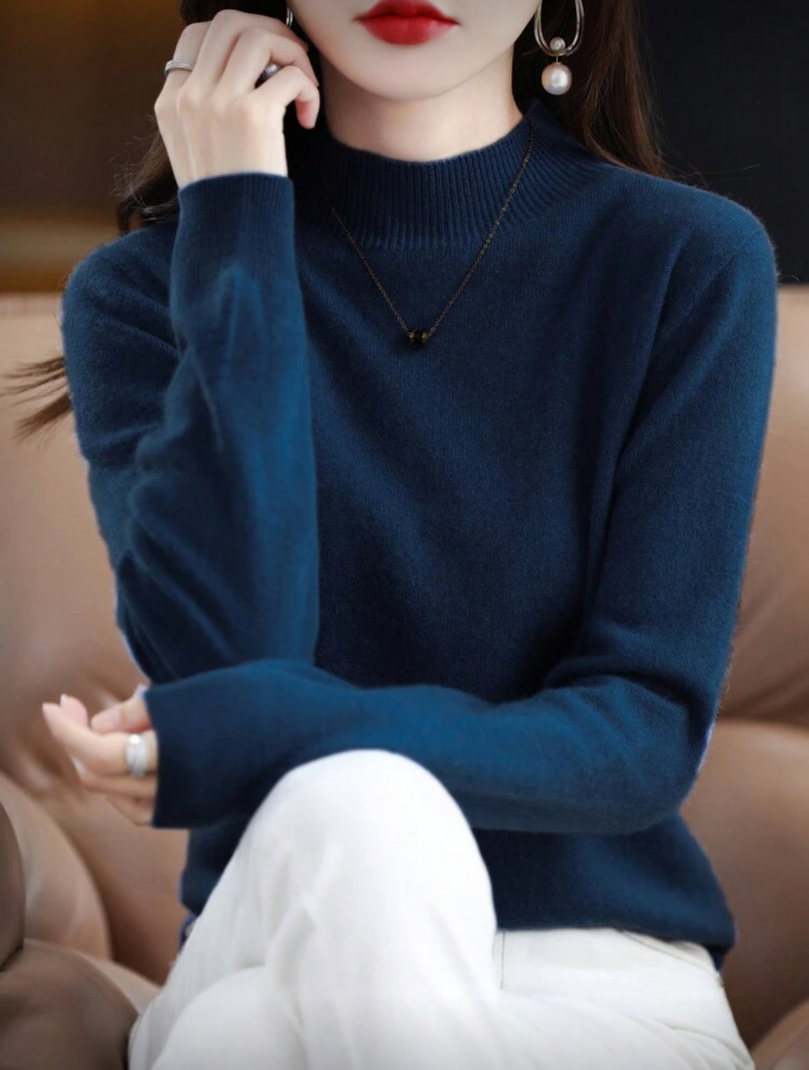Pull en laine mérinos 100%