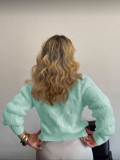 Cardigan rose à noeuds