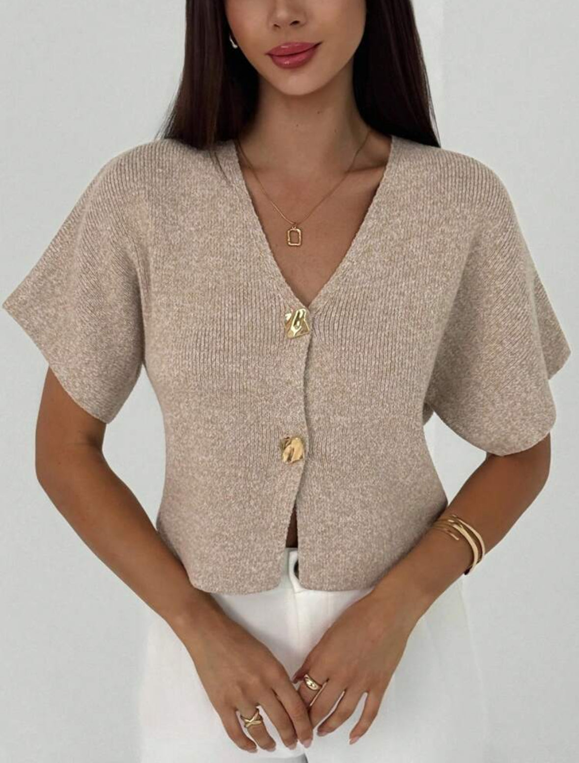 Cardigan lara Manches courtes