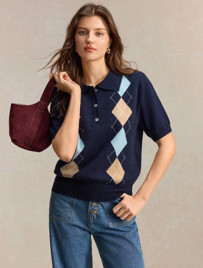 Polo - bleu marine