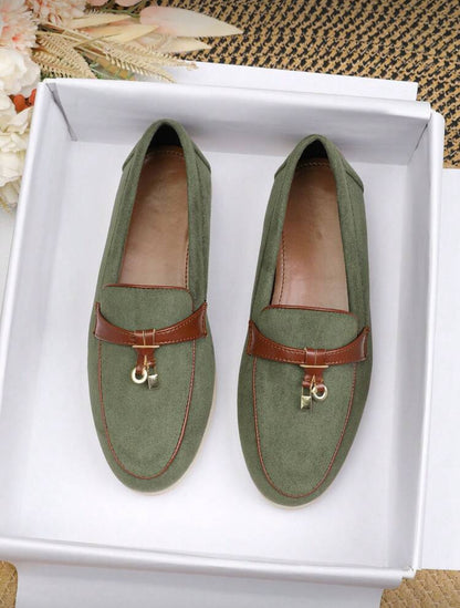 Loafer vert olive