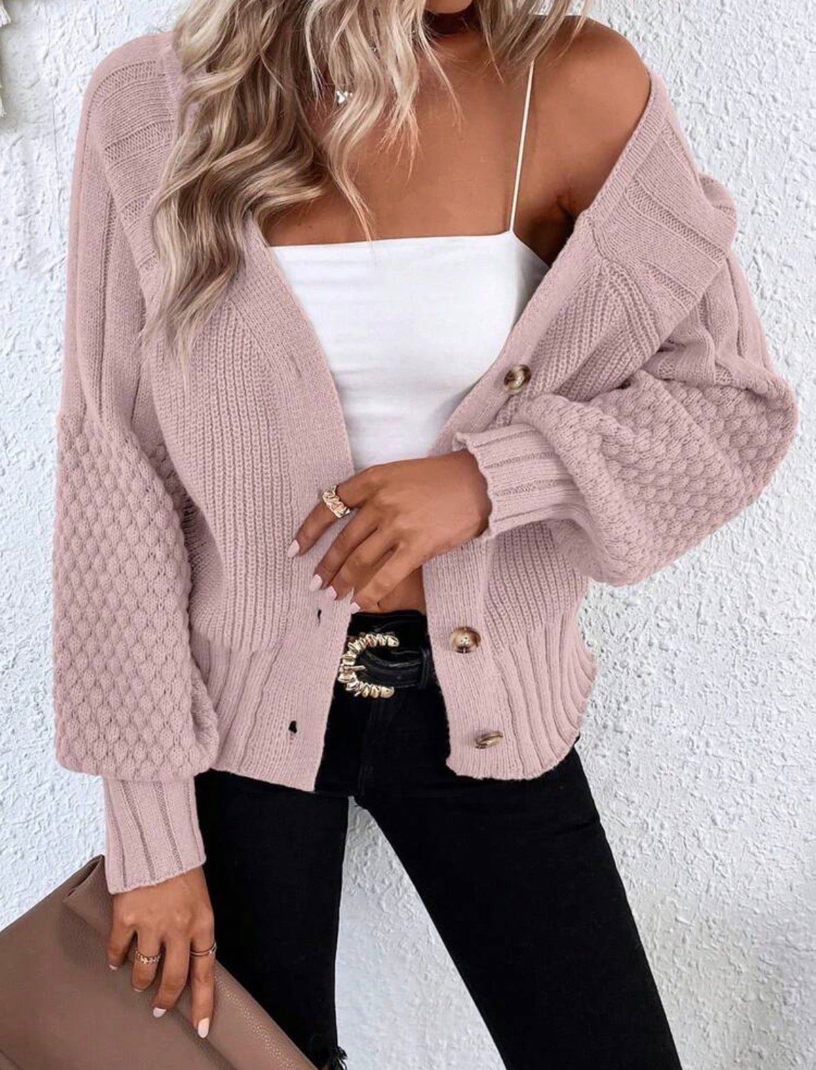 Cardigan - Rosa