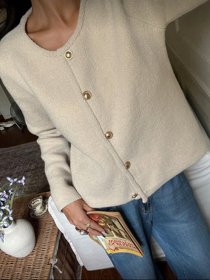 Cardigan tricoté simple