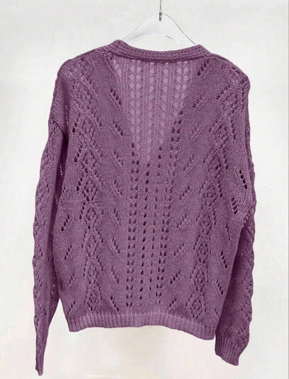 Cardigan - Violet