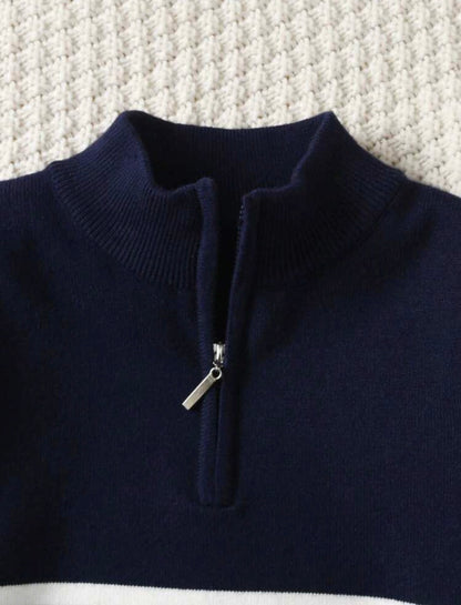 Pull classique - Col zippé