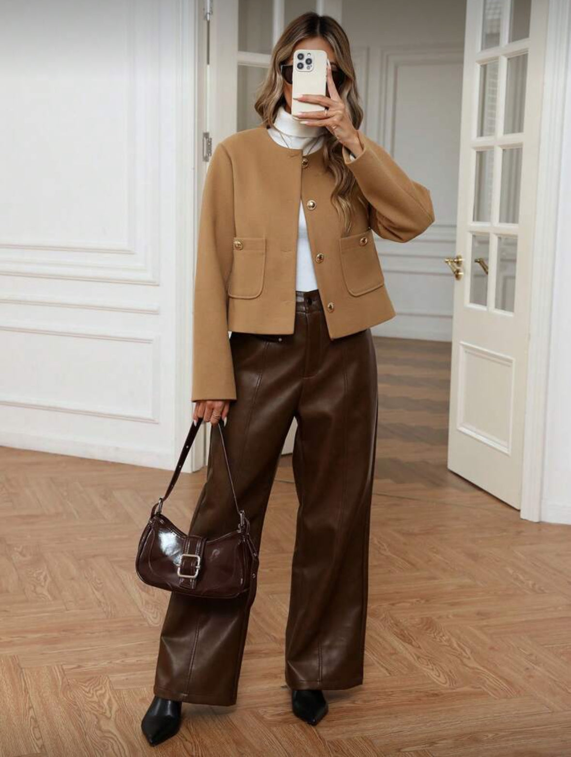 Veste courte minimaliste