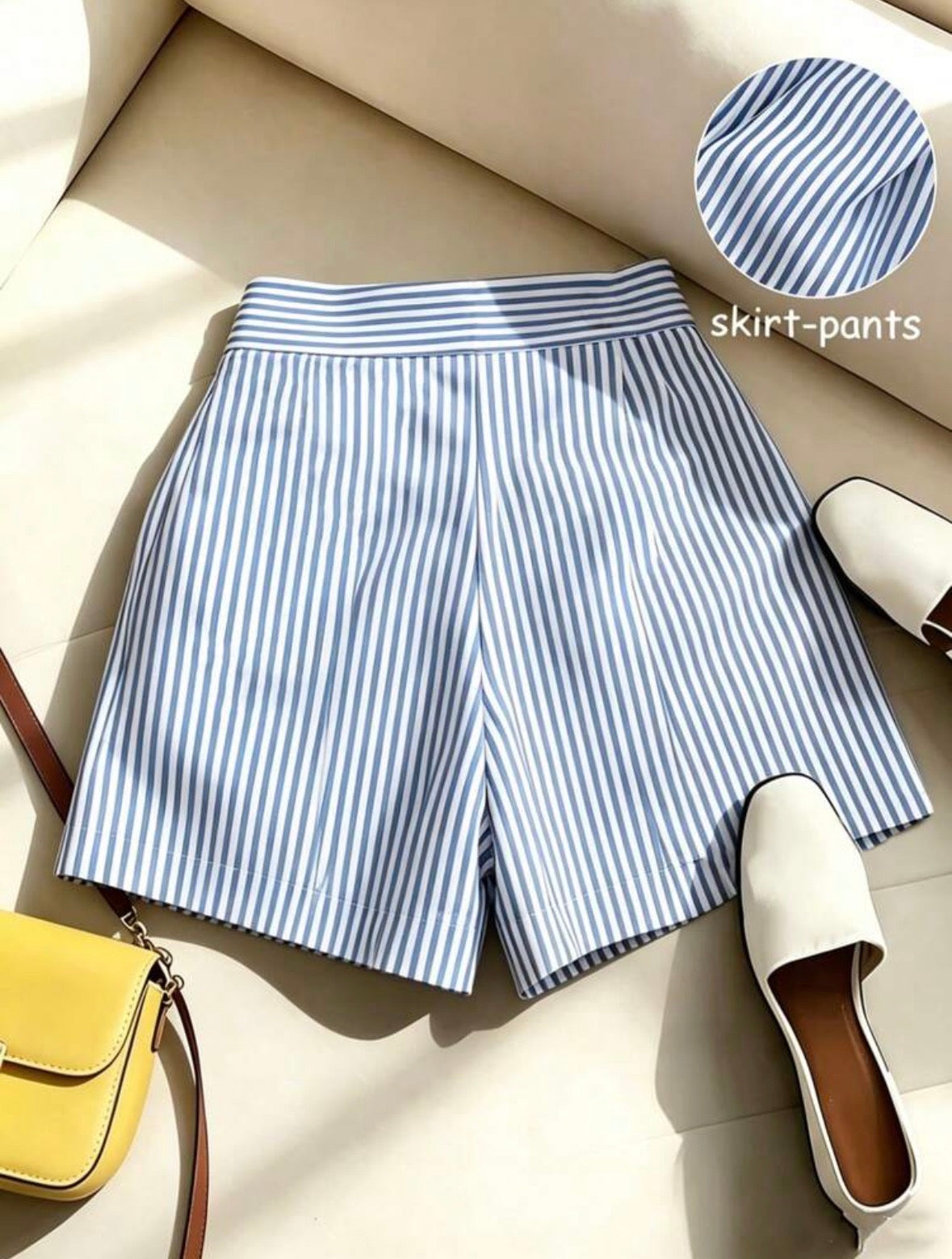 Jupe-short asymétrique