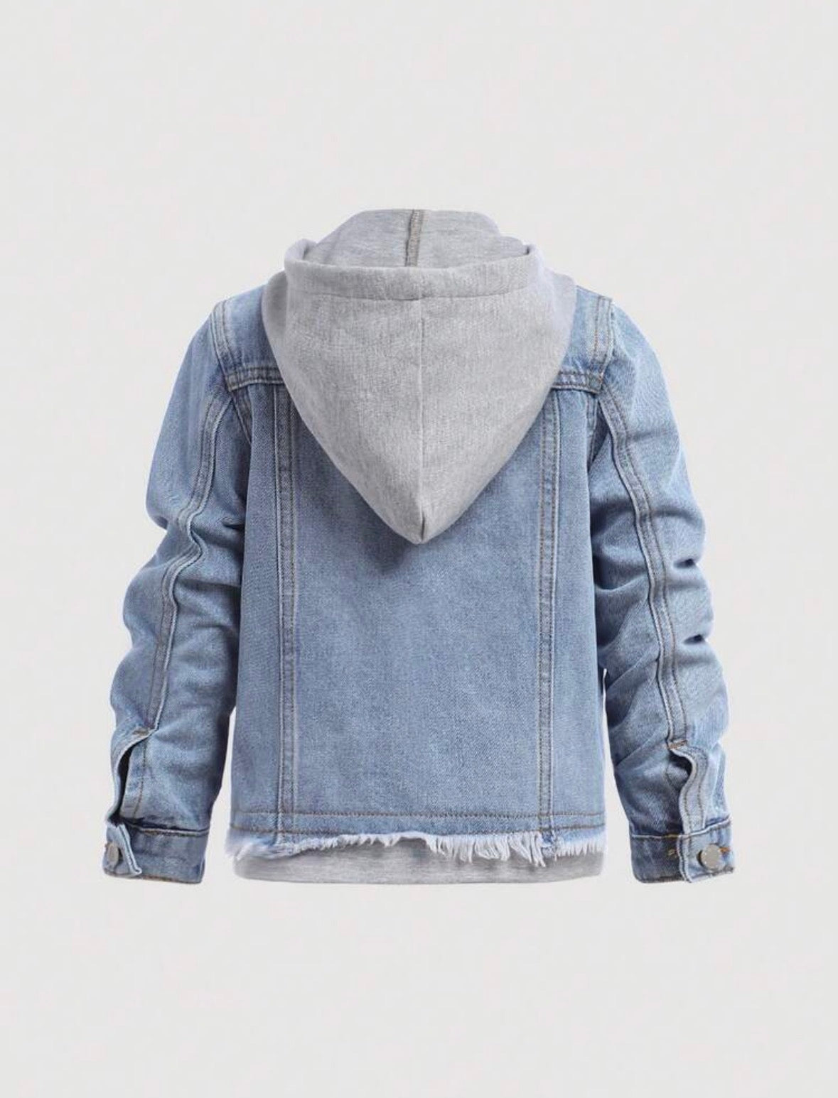 Veste en denim avec capuche