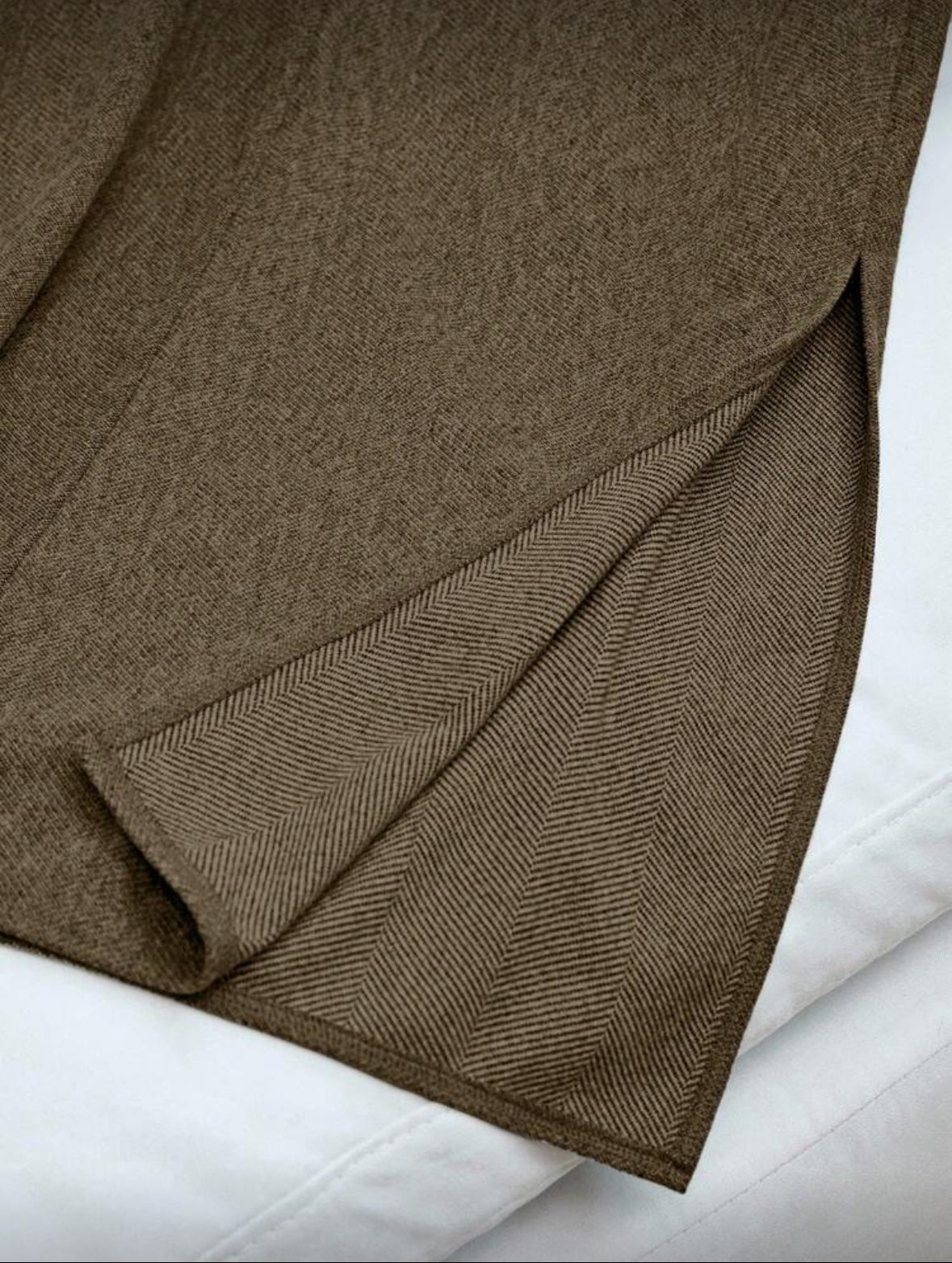 Jupe mi-longue  lâche (Brown)