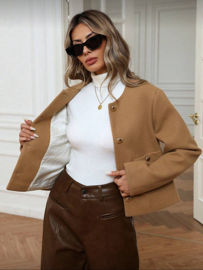 Veste courte minimaliste