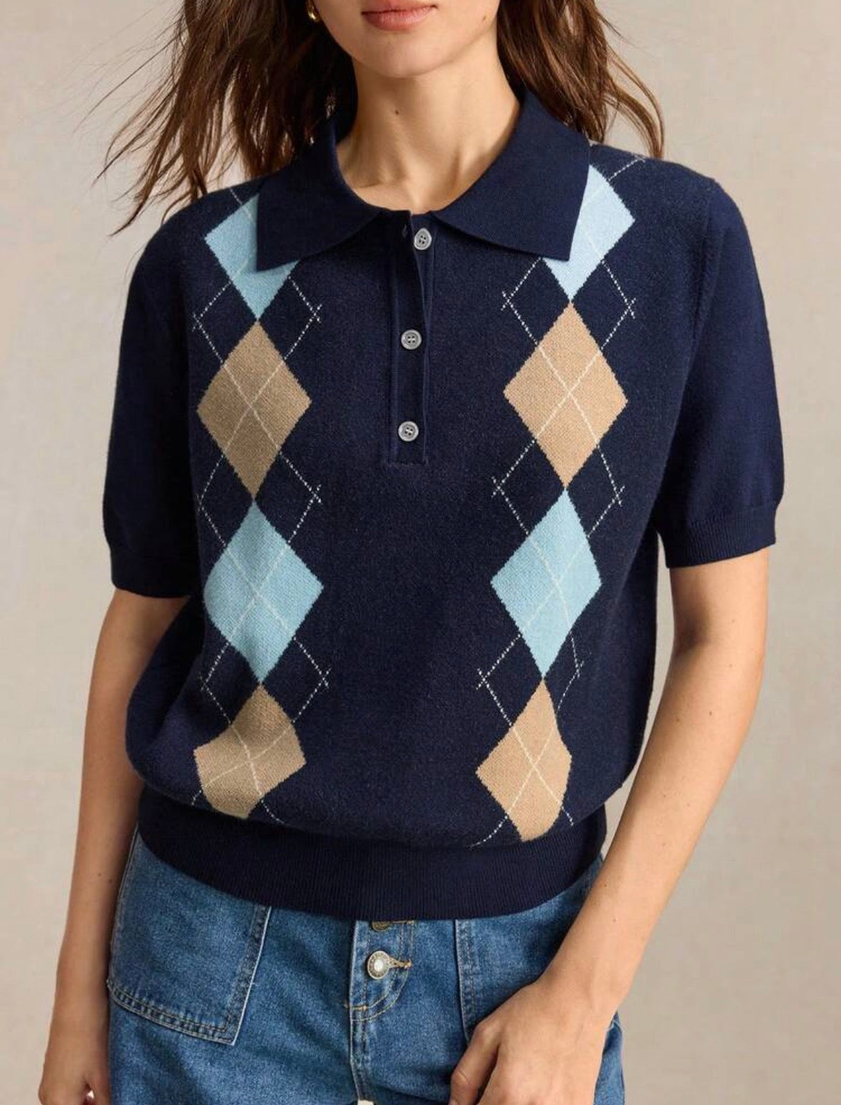 Polo - bleu marine