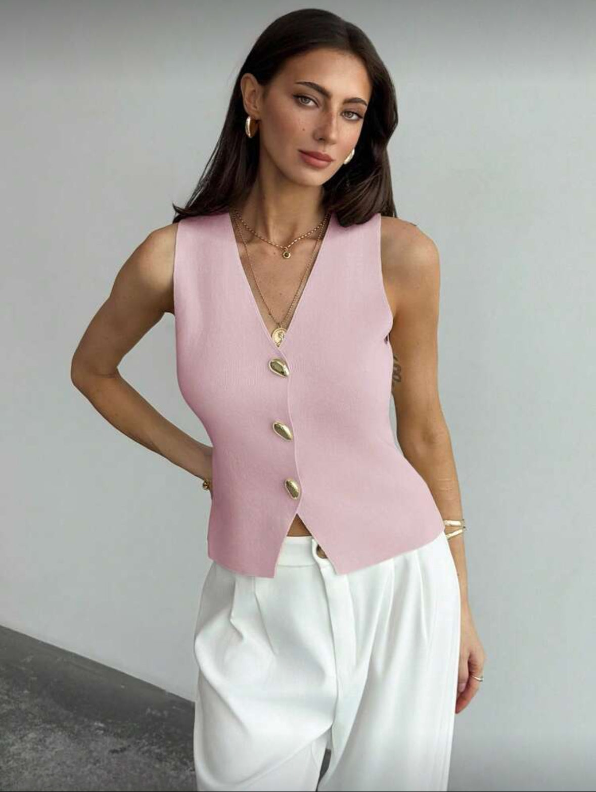 Débardeur large bretelle