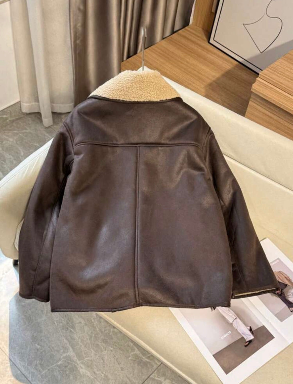 Veste en polaire - Marron foncé