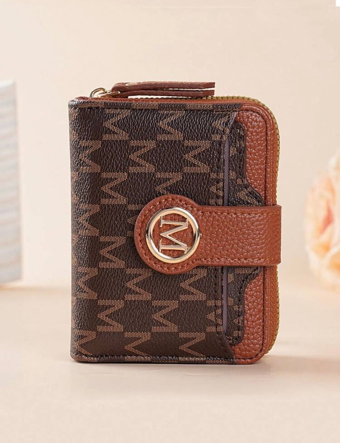 Portefeuille compacte - Brown