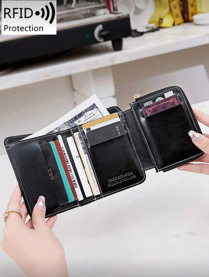 Portefeuille vintage/blocage RFID