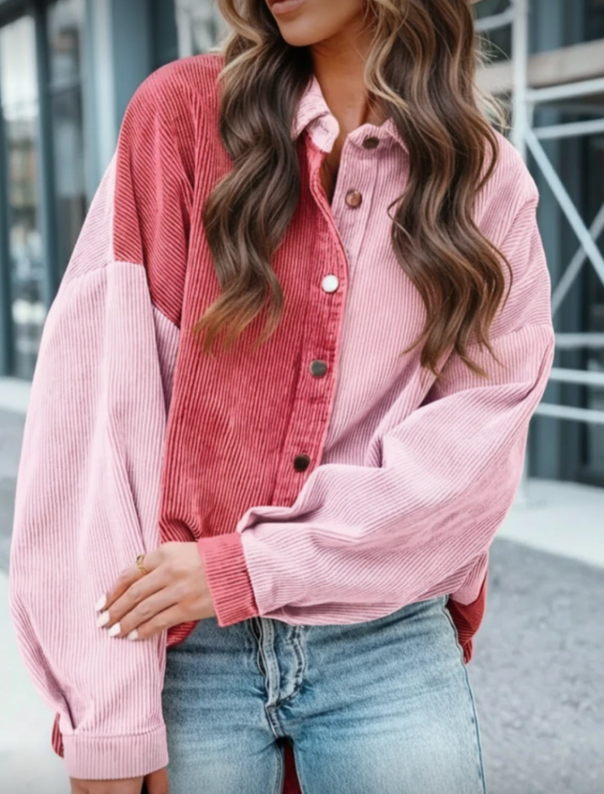 Chemise épaules tombantes