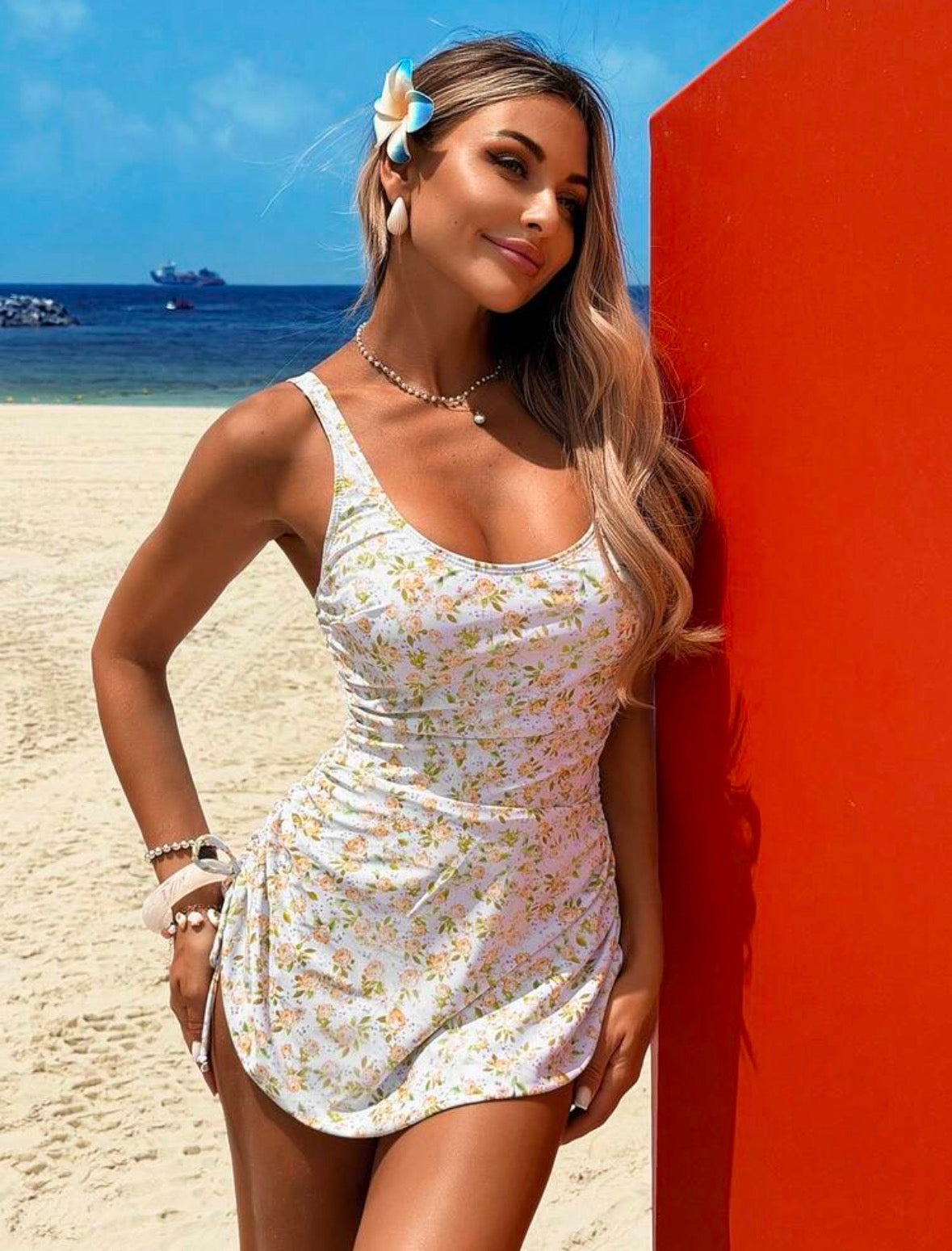 Maillot de bain rose