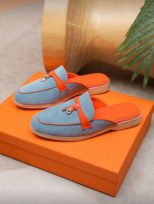 Mocassins plates à enfiler