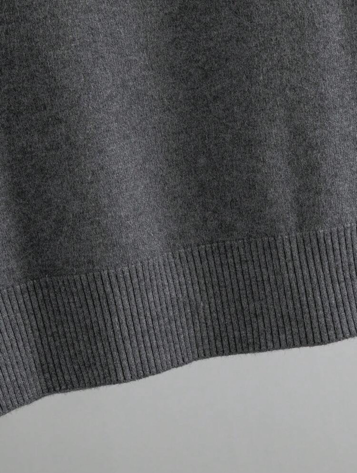 Pull col roulé