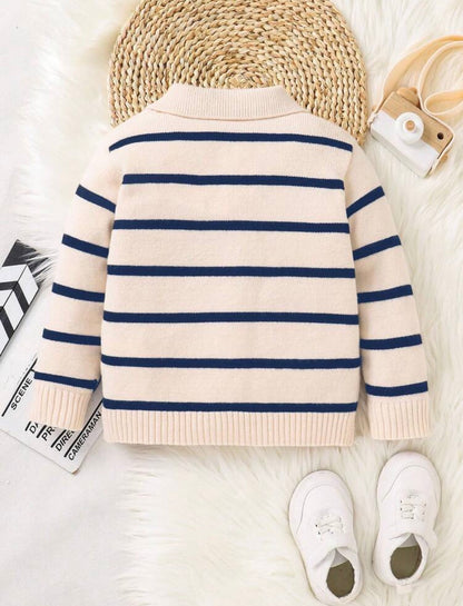 Cardigan rayé Jeune garçon