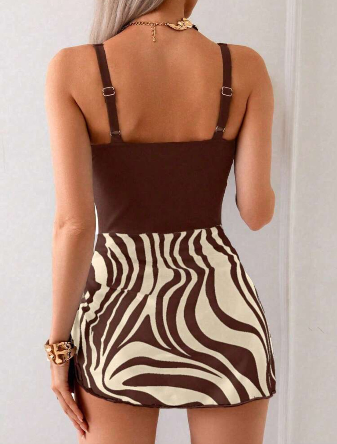Lushore zébré (marron)