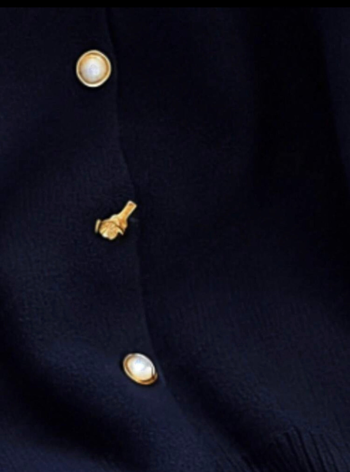 Cardigan - Dark blu